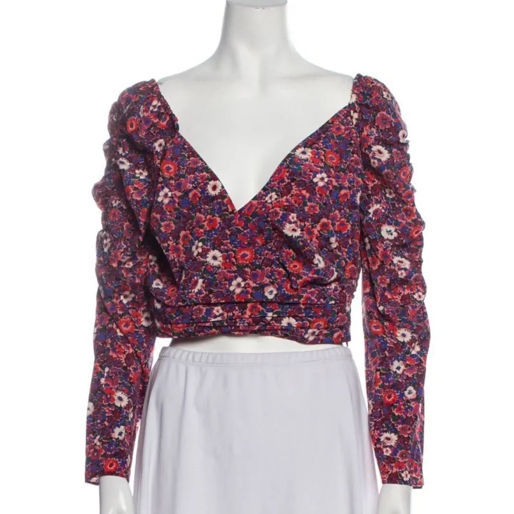 Veronica Beard Printed Blouse - Picture 1 of 3